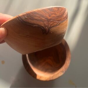 Trader Joe’s Olive Wood Bowl Set of Two